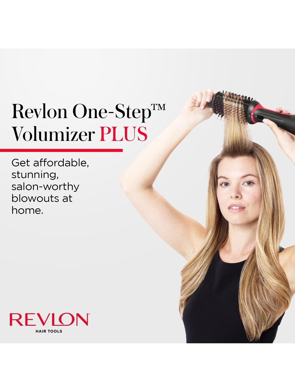 Revlon One-Step Volumizer Plus Hair Dryer Brush 2.4in Detachable, 4 Heat - Picture 9 of 11